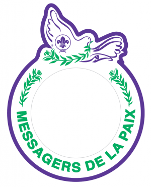 Badge Messager de la paix