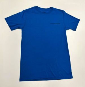 T-shirt unisexe Bleu style sportif