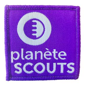 Badge Planète scouts