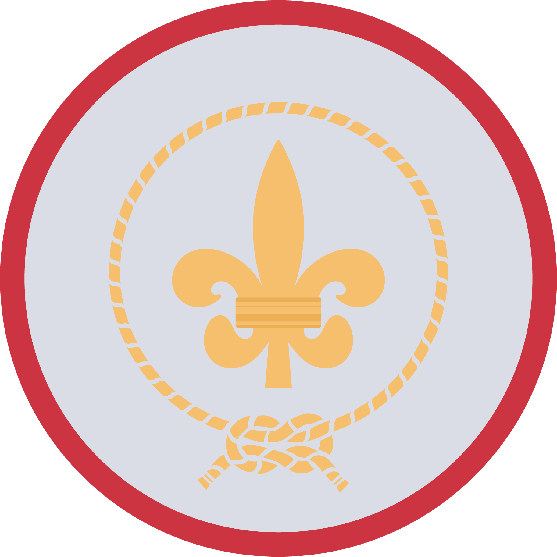 badge_eclaireur Badge Anneau Scout Averti